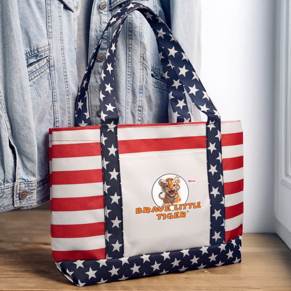Americana Tote Bag - red/white/blue
