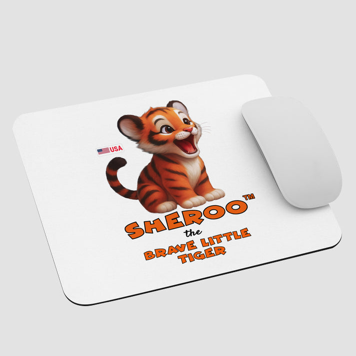 Mouse pad - Brave Little Tiger