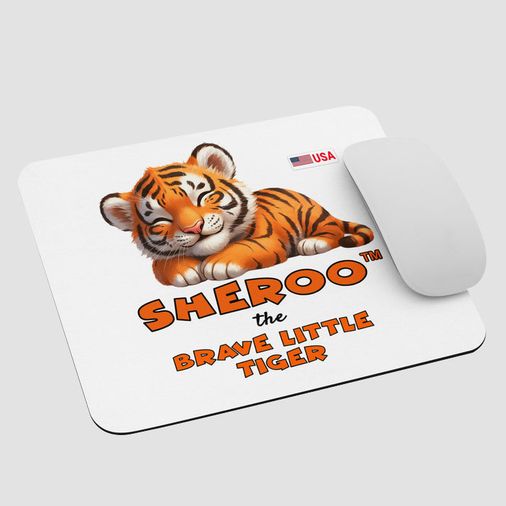 Mouse pad - Brave Little Tiger