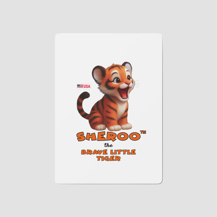 Poker playing cards - Brave Little Tiger